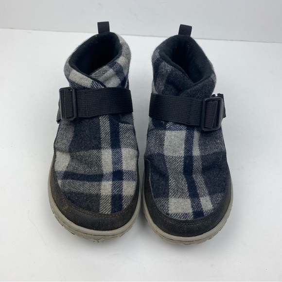 Chaco Ramble Wool Plaid Indoor Outdoor Slipper High Top Shoes Size 7.5 - Picture 2 of 12